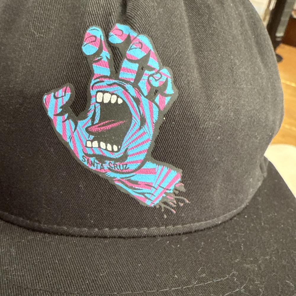 Santa Cruz Classic Hand Cap‎ - Black cap is a structure low profile 4738 - Picture 2 of 7